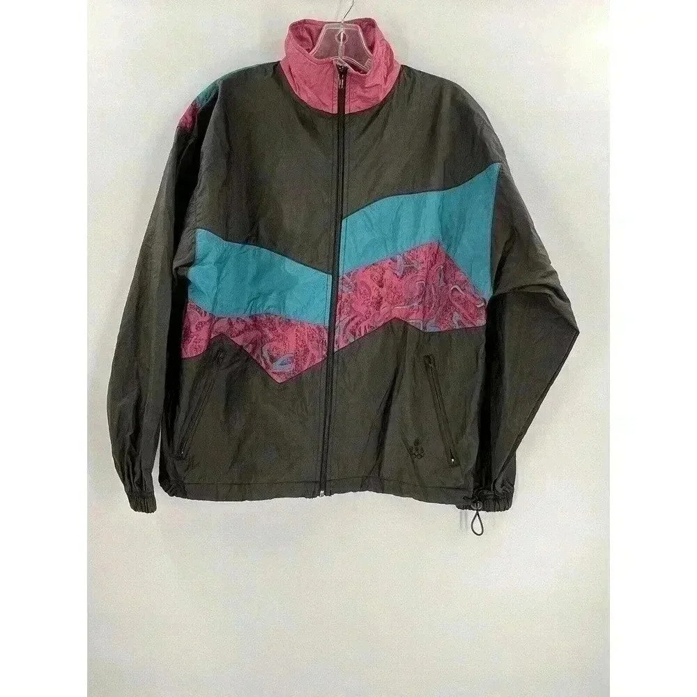 Vintage USA Olympic JC.Penny Active Wear Medium Jacket Windbreaker